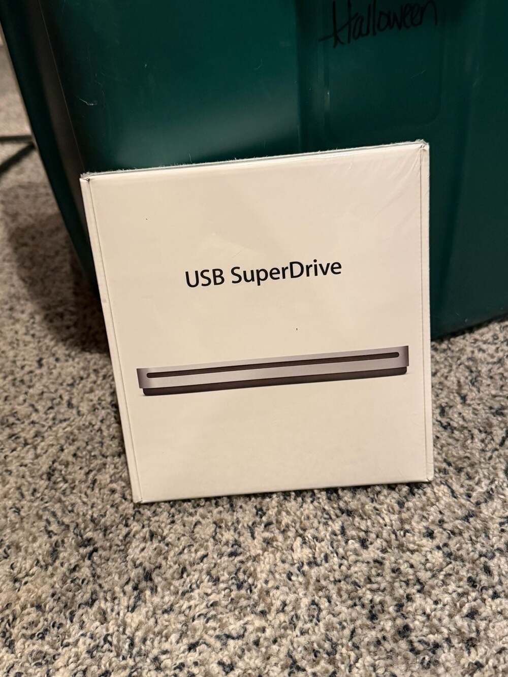Apple USB SuperDrive MD564ZM/A External CD DVD Drive